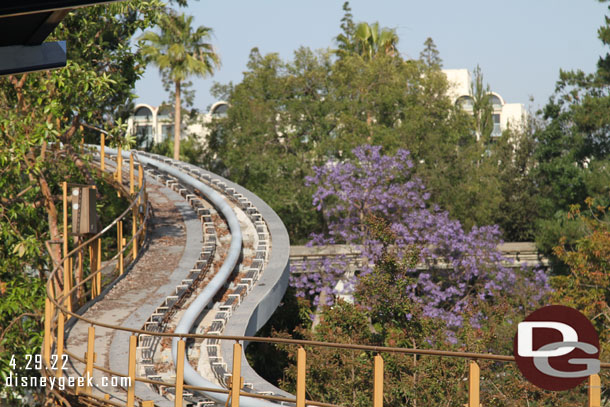 The former Rocket Rod/People Mover track.