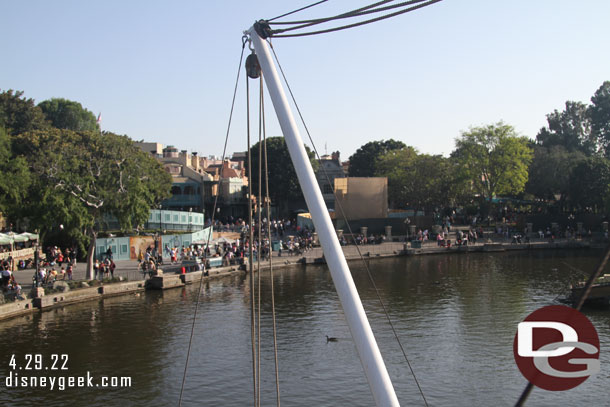 Setting off on a cruise aboard the Mark Twain Riverboat