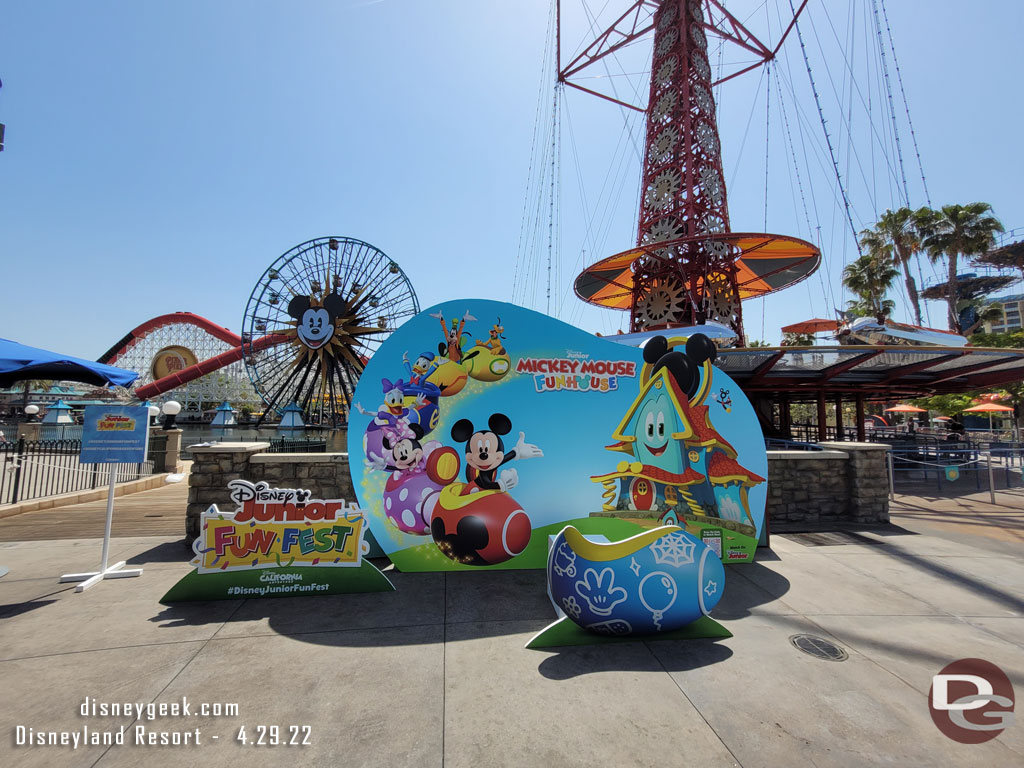 Another photo op near the Zephyr (which was closed due to wind at the moment)