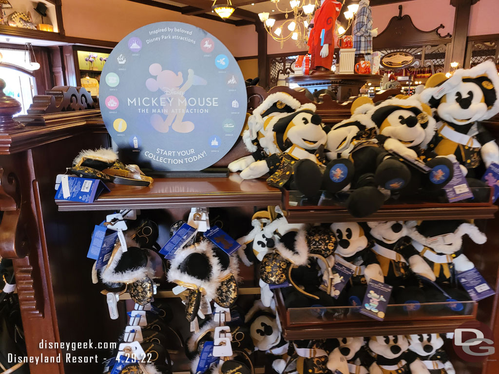 Mickey Mouse the Main Attraction collection in the Emporium