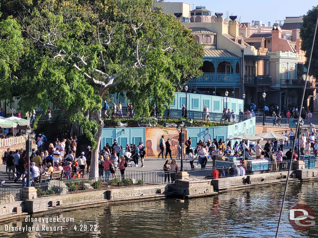 Walls have been moved around in New Orleans Square again