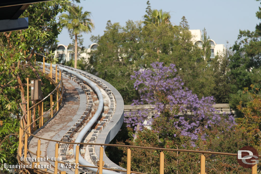 The former Rocket Rod/People Mover track.