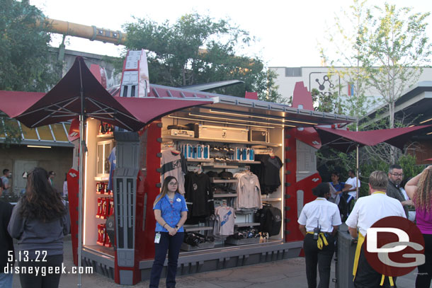 The Avengers Campus kiosk is similar to the Star Wars ones.