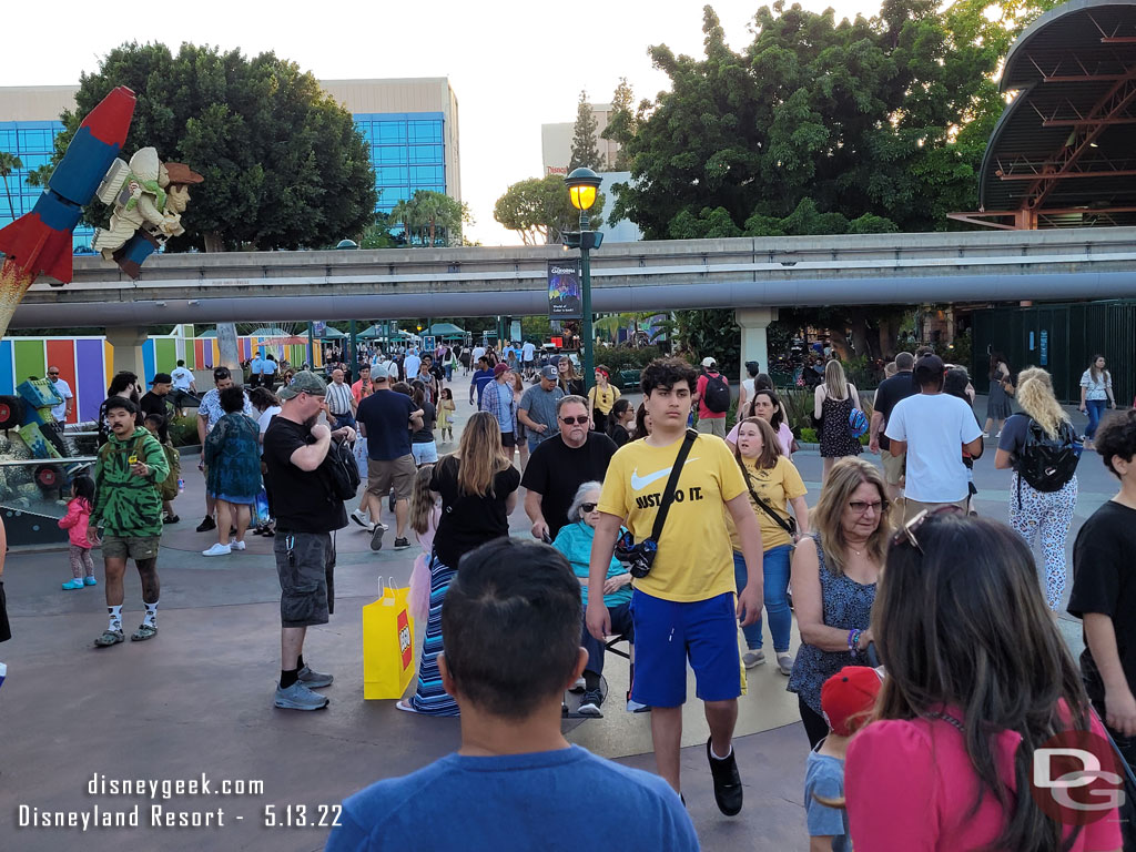 Walking through Downtown Disney