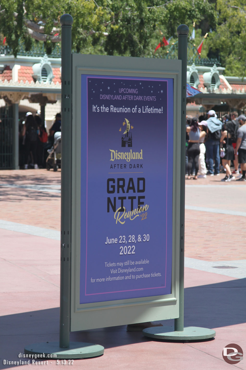 An advertisement for the upcoming After Hours event.  Tonight was a regular Grad Nite too.