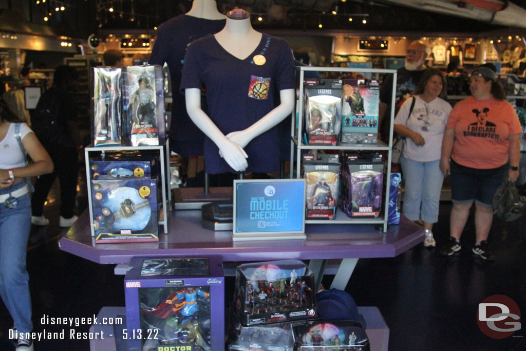 Avengers merchandise is in The Star Trader