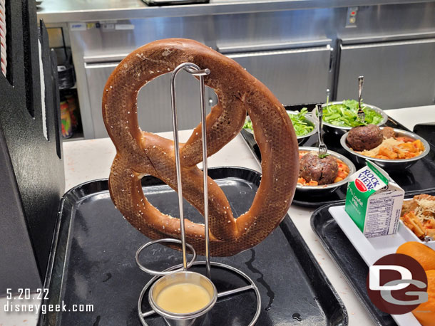 Our pretzel.