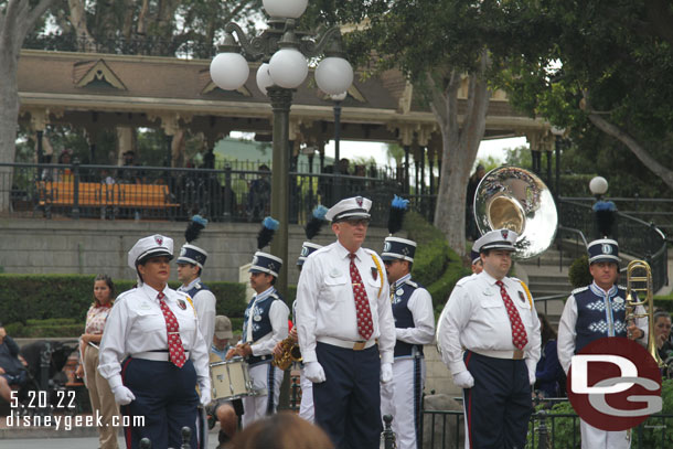 The Disneyland Resort security honor guard