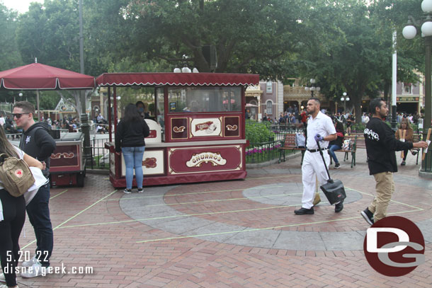 Prepared for a long churro line this evening.