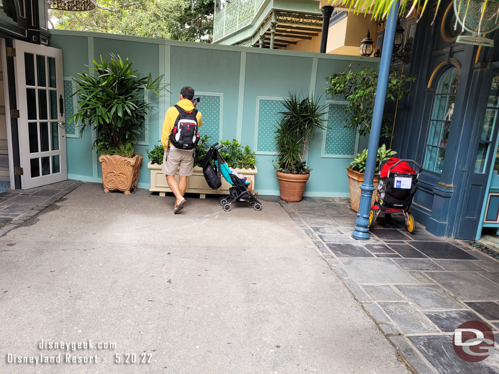 You are met with a wall if you try to reach Cafe  Orleans this way.