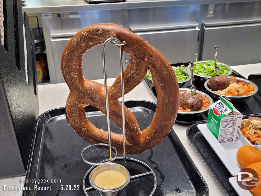 Our pretzel.