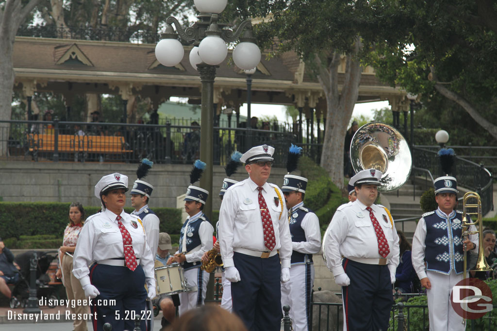 The Disneyland Resort security honor guard