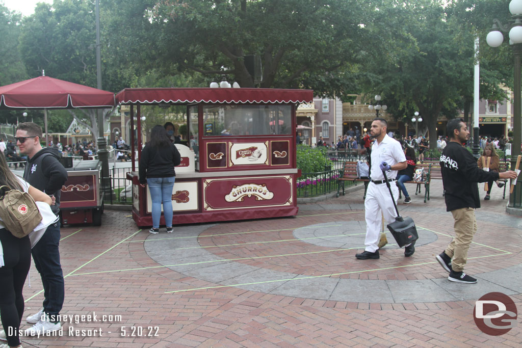 Prepared for a long churro line this evening.