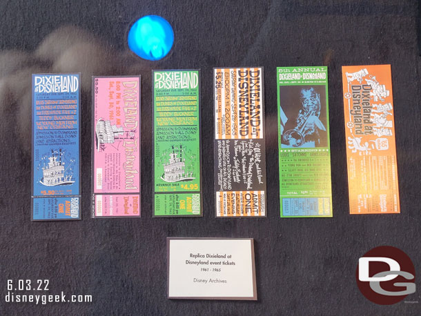 Tickets from some of the Disneyland Events