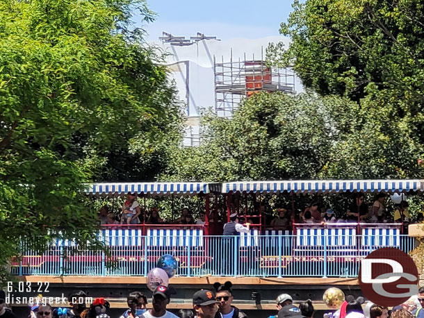 Work on the El Capitoon continues.