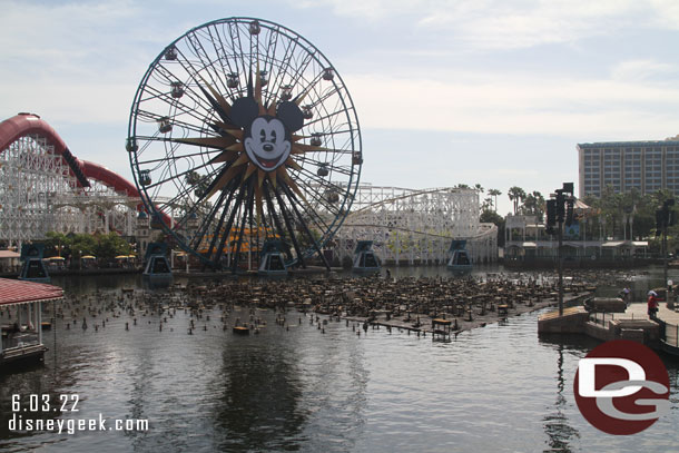 Preparing for this evenings World of Color