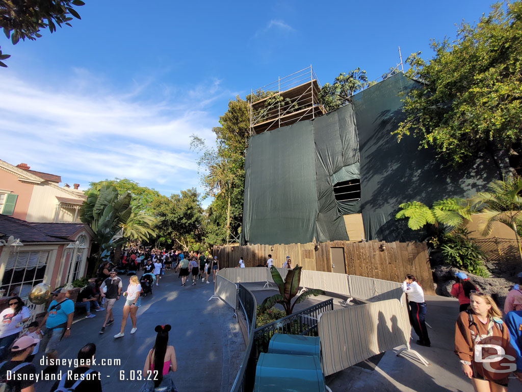 A security cast member watching the area.