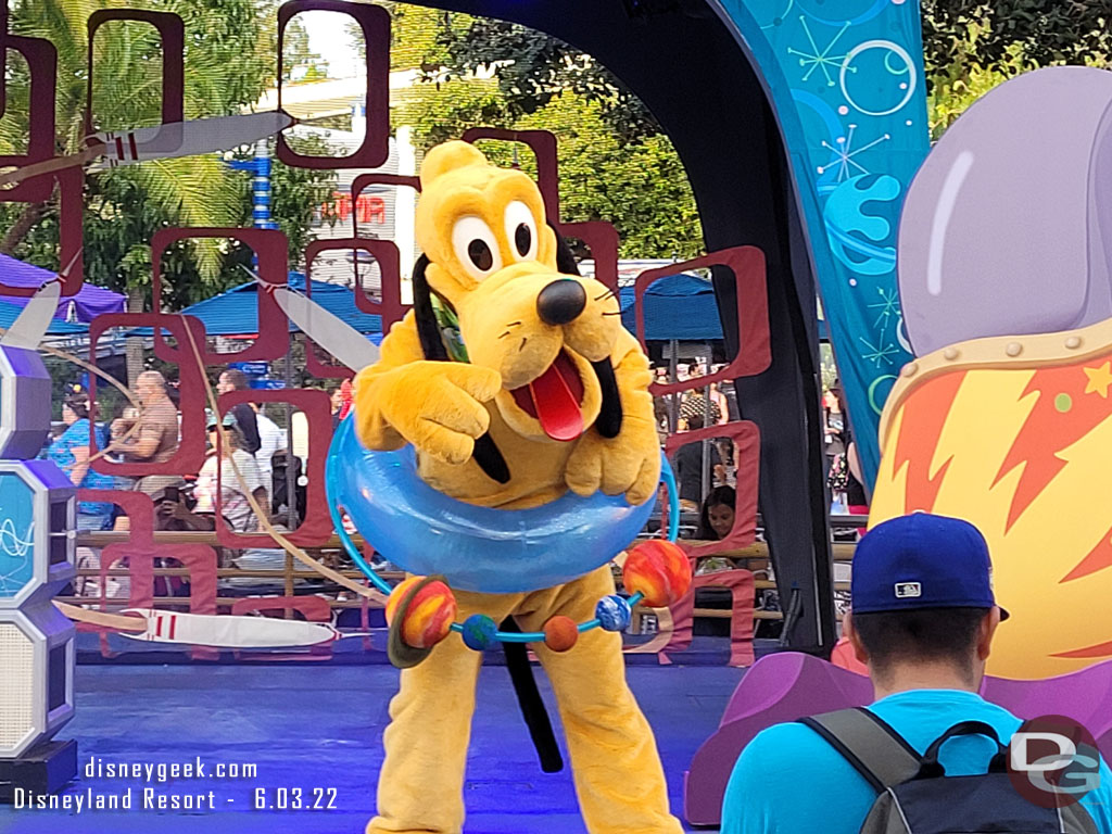 Pluto at Stitch