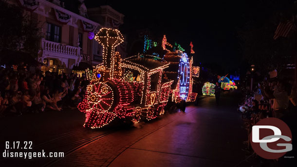 The parade first rolled through Disneyland on this date in 1972.