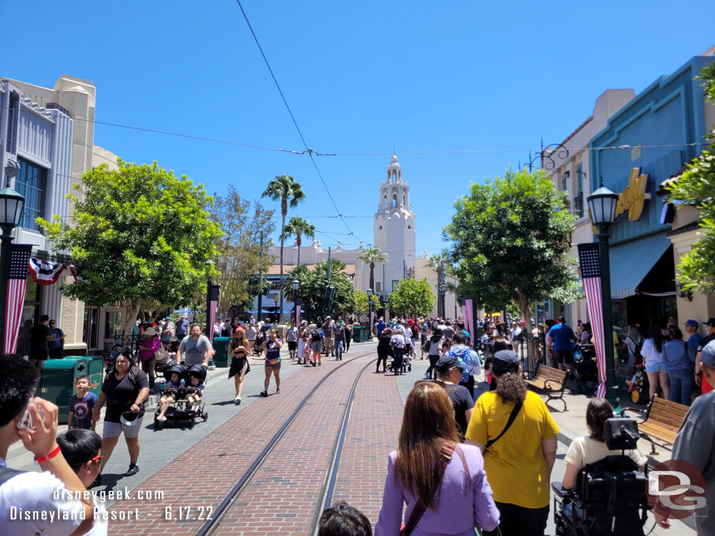 1:49pm - Buena Vista Street