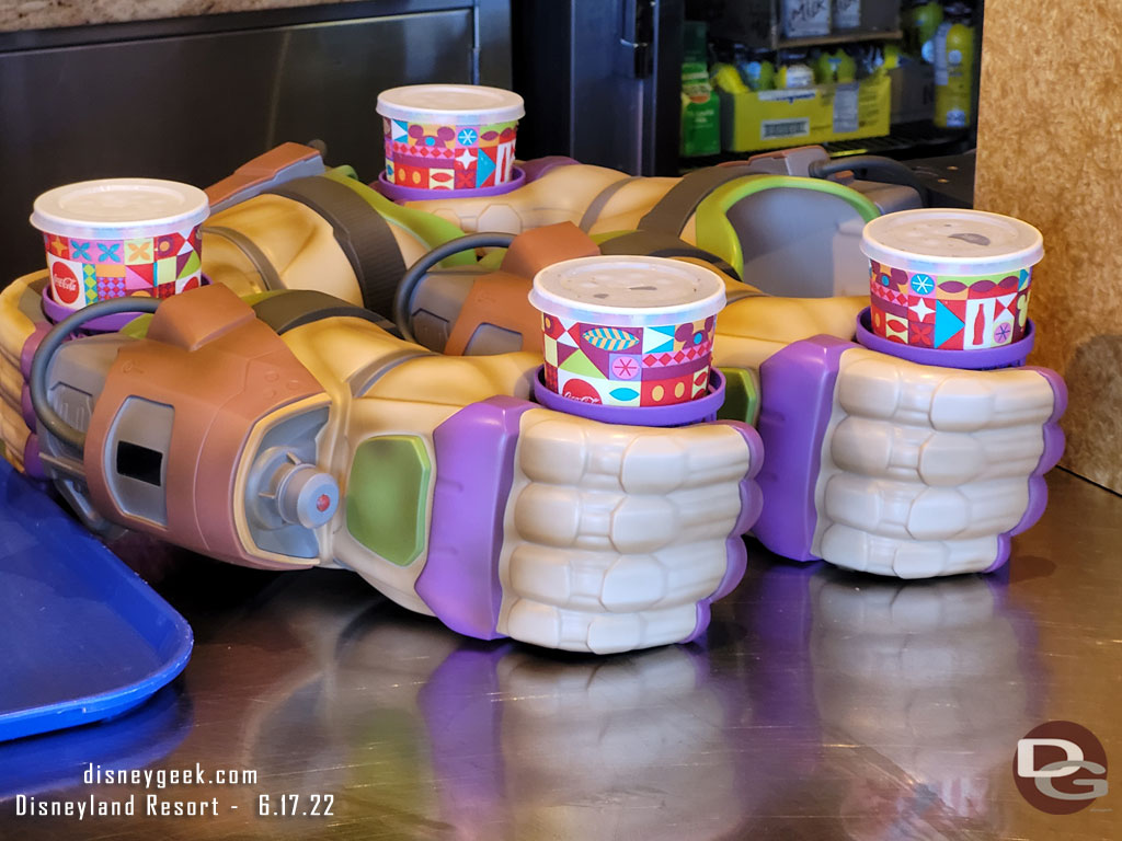 Lightyear Gauntlet $27.79 @ Galactic Grill with your choice of beverage.