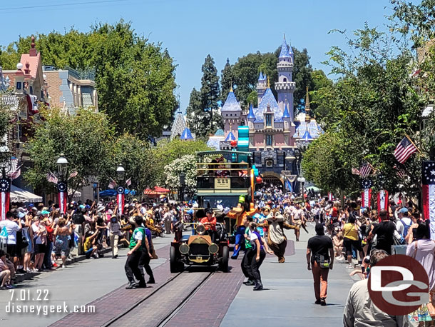 Mickey and Friends Cavalcade on Main Street USA