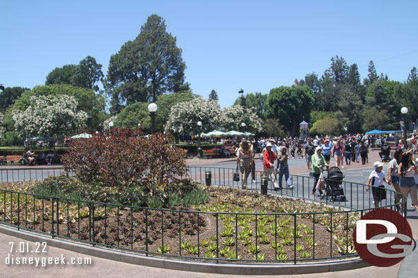 Making my way toward Main Street