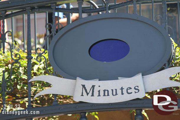 Why are wait time signs a challenge to photograph?