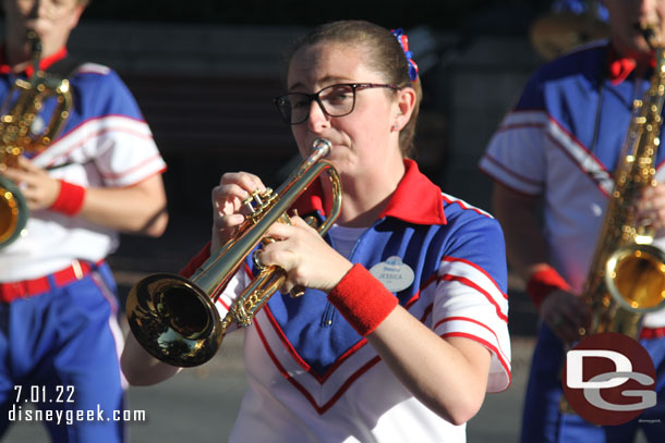 One USC member in the band this year.. Jessica on the trumpet. FightON!  