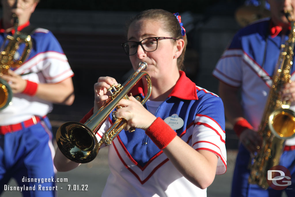 One USC member in the band this year.. Jessica on the trumpet. FightON!  