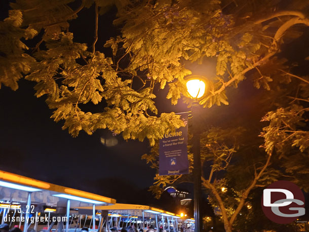 9:41pm - Boarding the next tram