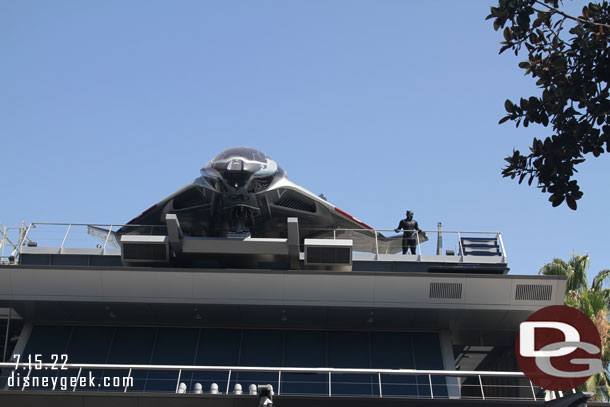 The Black Panther looking over the campus