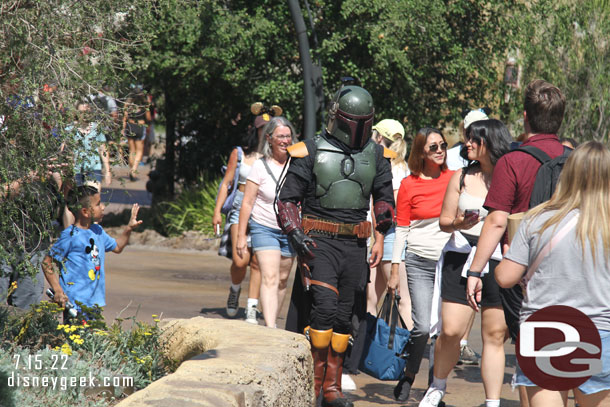 Spotted Boba Fett in Black Spire Outpost.