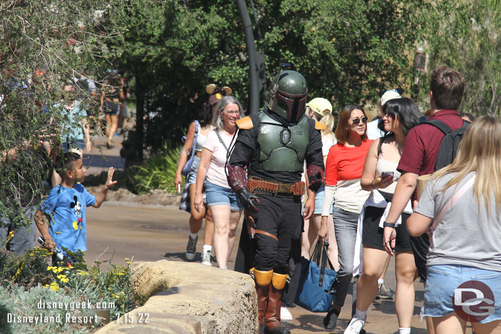 Spotted Boba Fett in Black Spire Outpost.