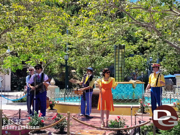 Five and Dime performing in Carthay Circle