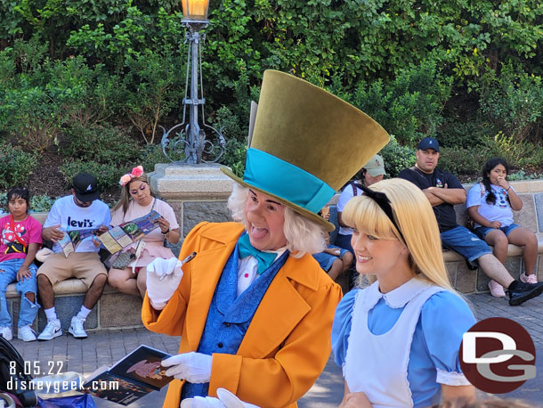 Alice and the Mad Hatter