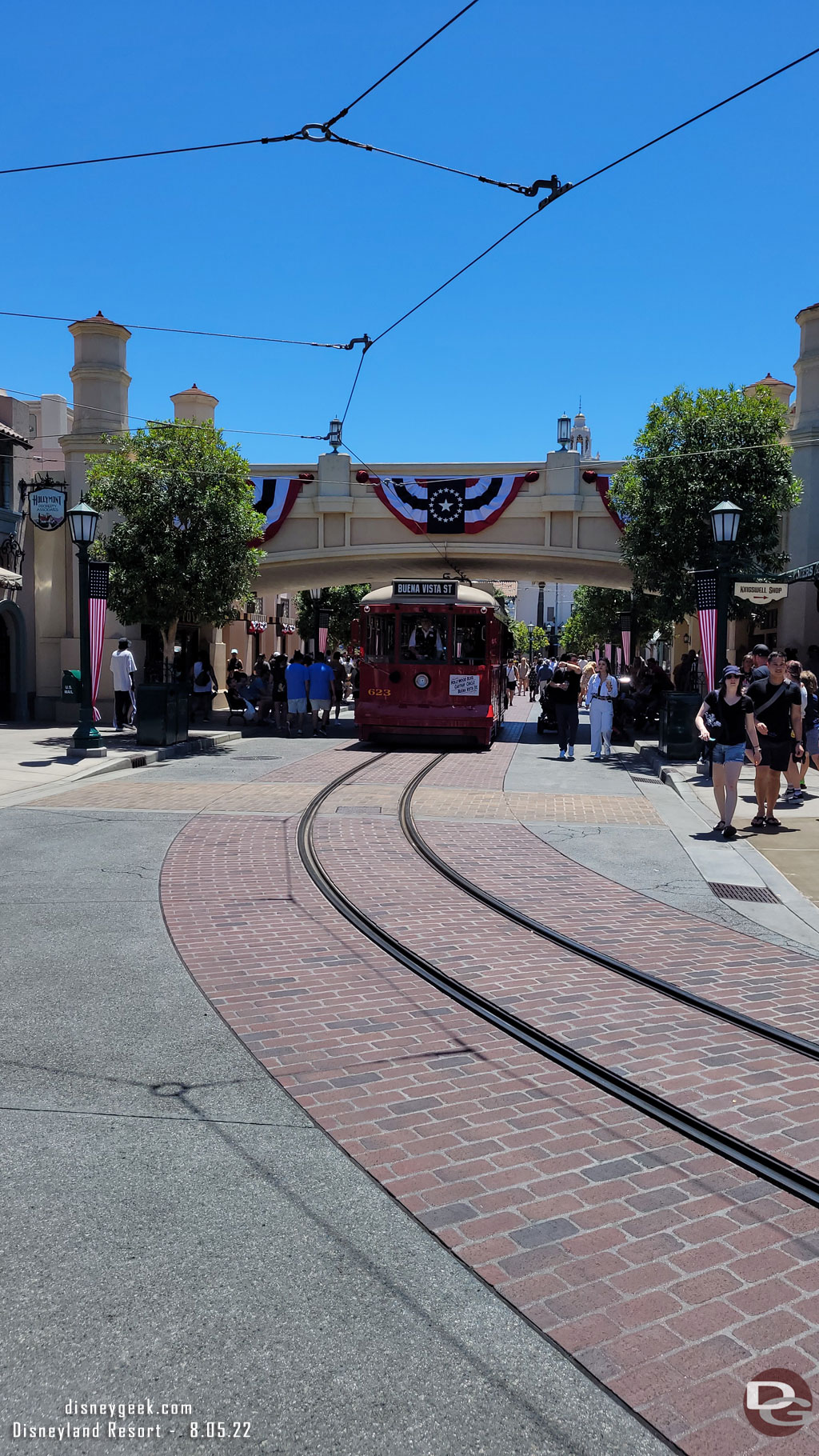 The Red Car Trolley has returned to operation since my last visit.