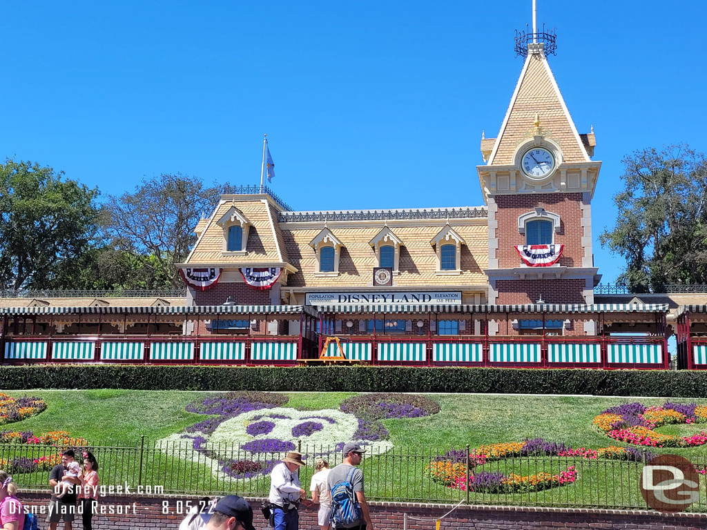 2:53pm - Arriving at Disneyland.