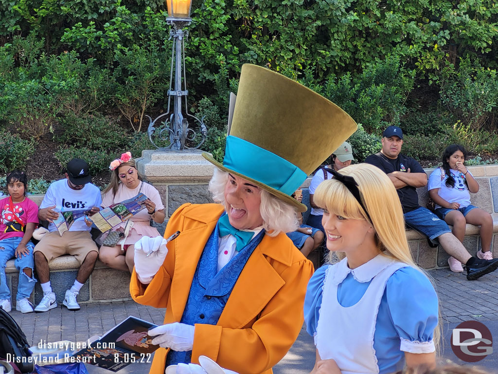 Alice and the Mad Hatter