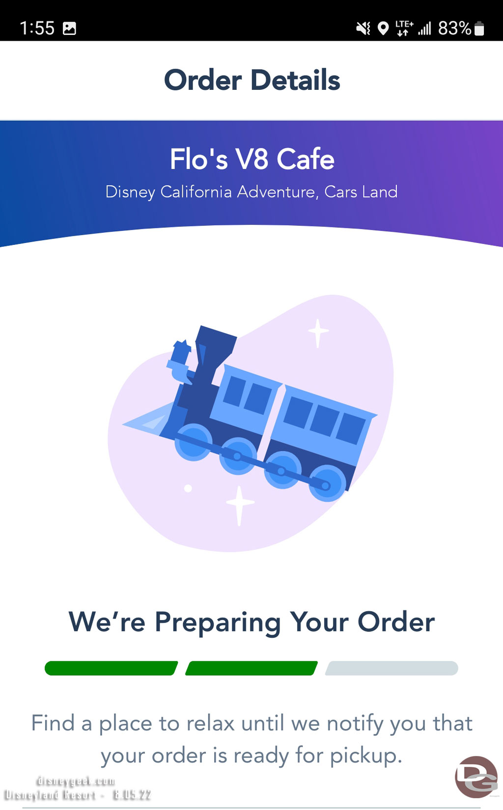 Ordered food from Flo