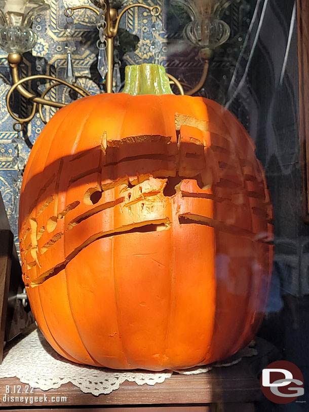 More pumpkins along Main Street USA