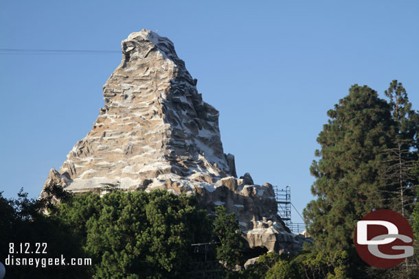 The Matterhorn from Main Street USA