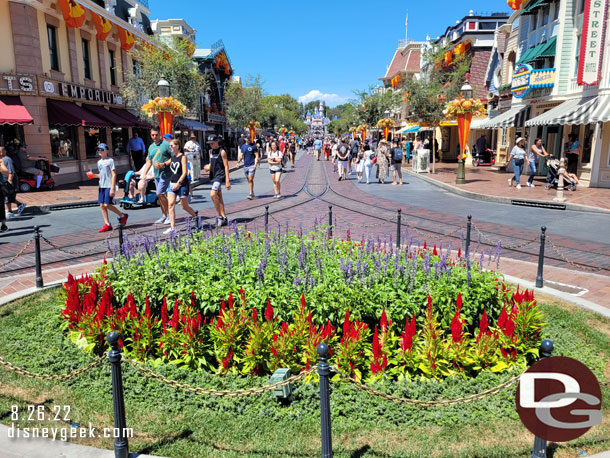 Main Street USA at 2:02pm