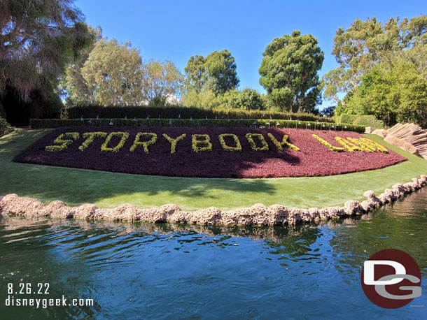 Storybook Land lawn is artificial grass now.