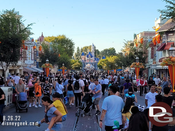 6:27pm - Main Street USA