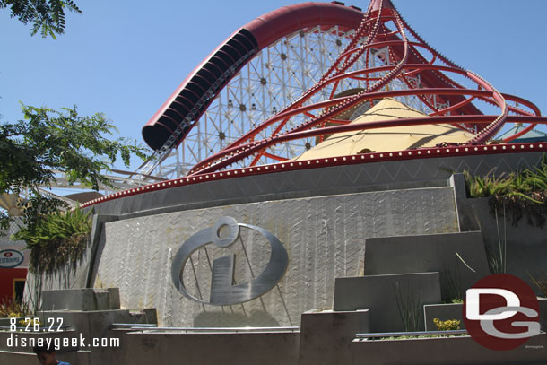 The Incredibles Fountain on Pixar Pier