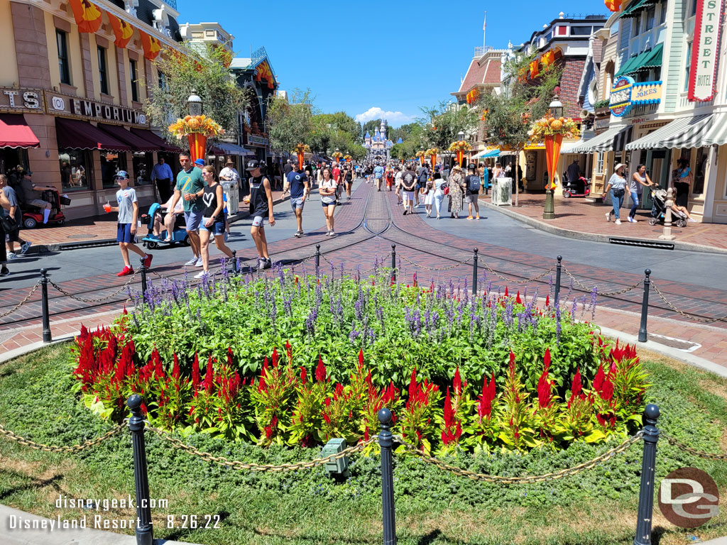 Main Street USA at 2:02pm