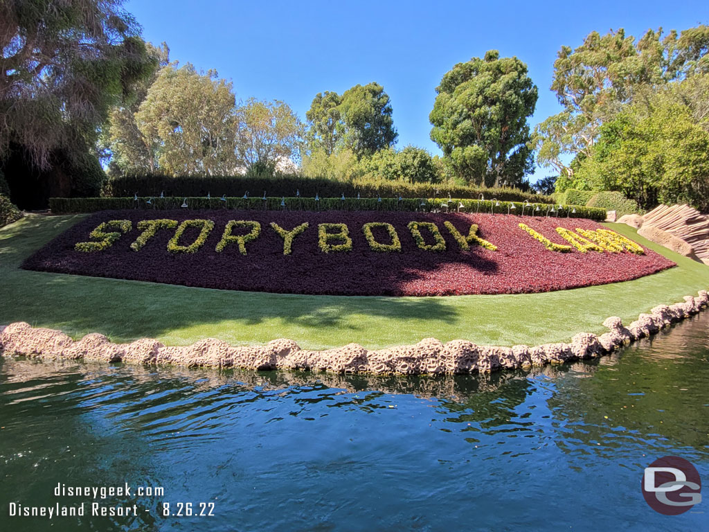 Storybook Land lawn is artificial grass now.