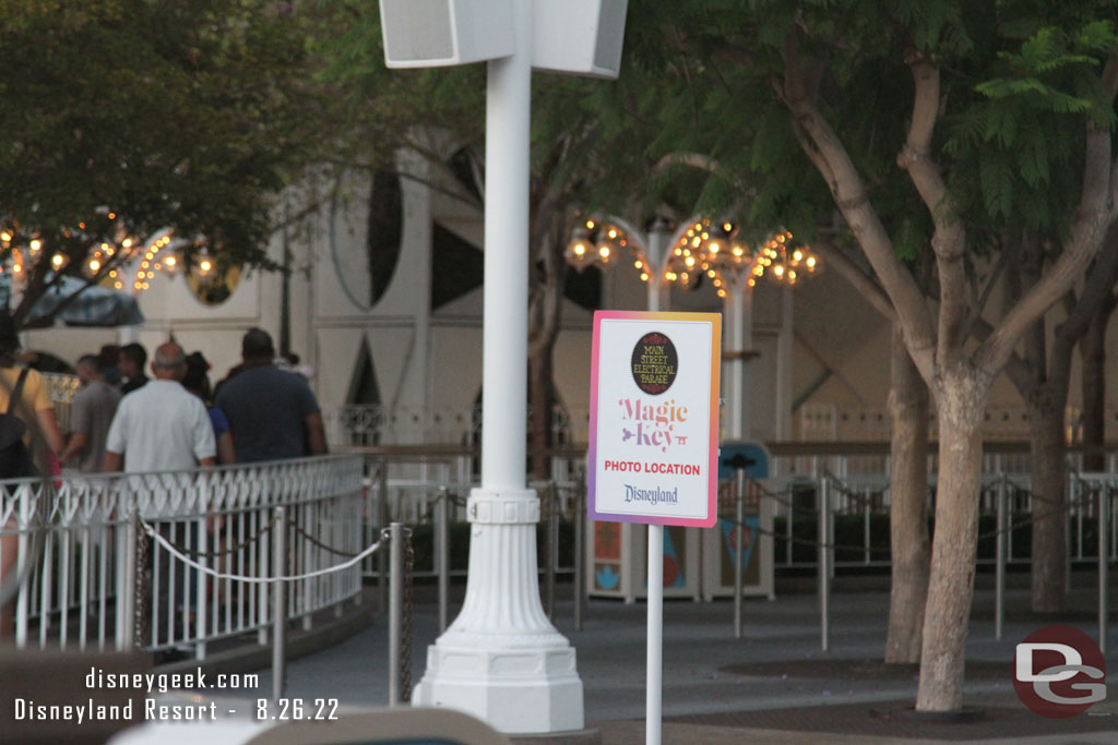 A Main Street Electrical Parade Magic shot is available for Magic Key holders