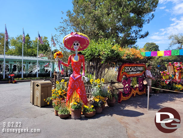 Zocalo Park is celebrating Dia de los Muertos